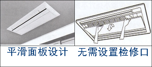 單向氣流嵌入式無需檢修口